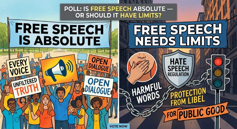 Is Free Speech Absolute - or Should It Have Limits?